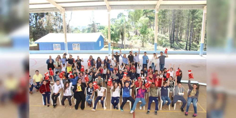 Festa foi contagiante e alunos foram reconhecidos pelo seu trabalho
