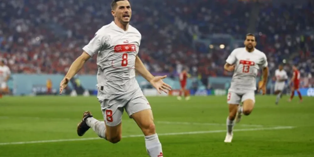 Suíços encerraram a fase inicial do Mundial na segunda posição da chave com 6 pontos