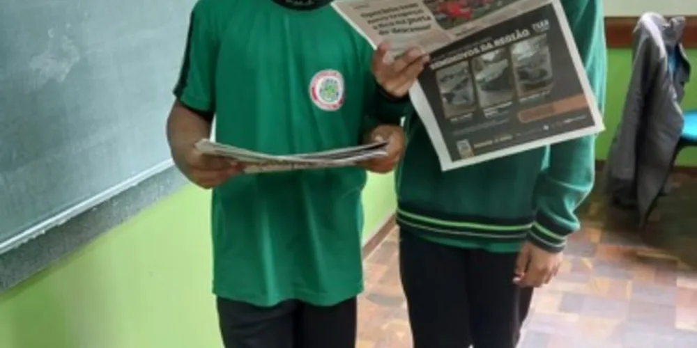 Impresso foi um dos recursos utilizados para trabalho acerca da temática