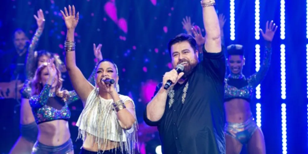 Maick e Rafaela Rocha lideraram a competição desta terça-feira (22), e dupla vai para semifinais do reality "A Hora da Decisão" do programa do Faustão.