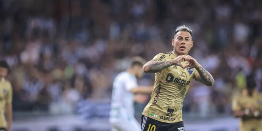 Vargas (foto) marcou um dos gols da vitória atleticana no Mineirão
