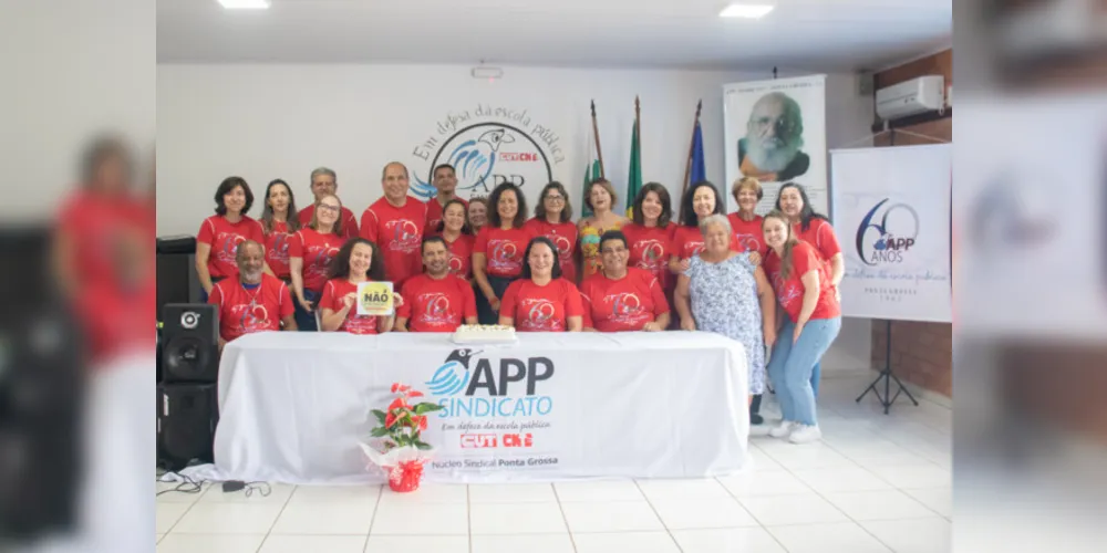 O Núcleo Sindical de Ponta Grossa completou 60 anos ainda em agosto