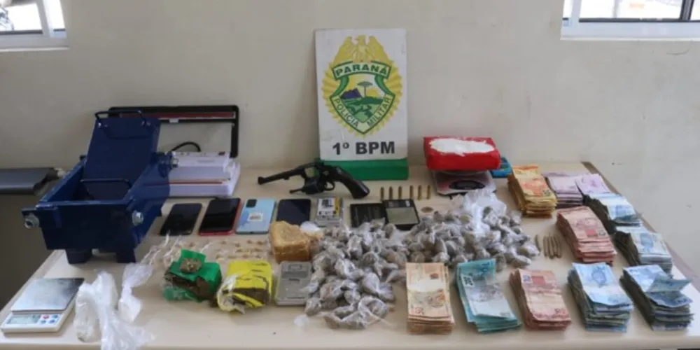 Ação contra o tráfico da PM aconteceu nesta segunda-feira (24)