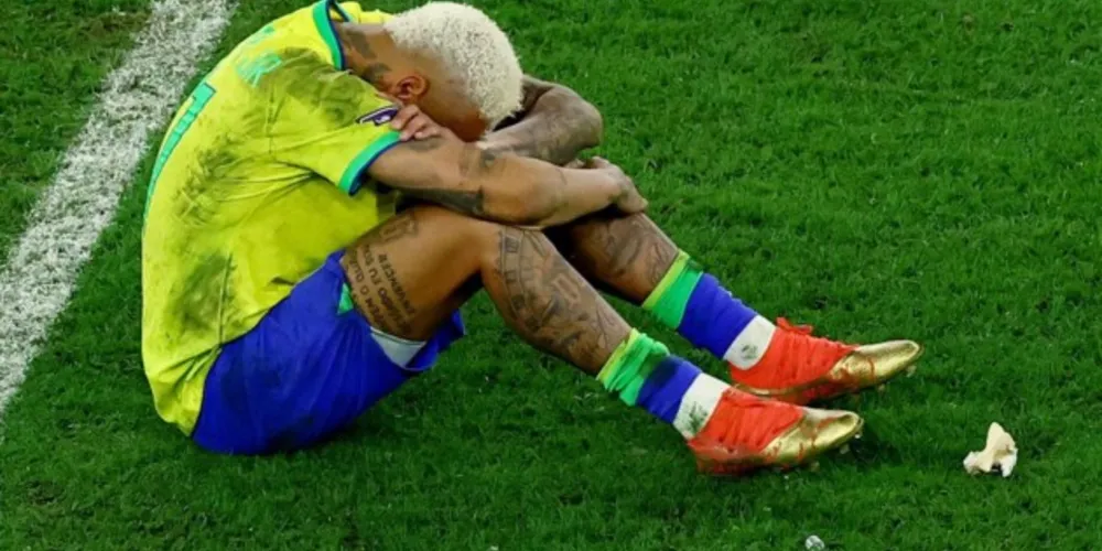 Neymar, craque da seleção, fez publicação lamentando a eliminação precoce na Copa