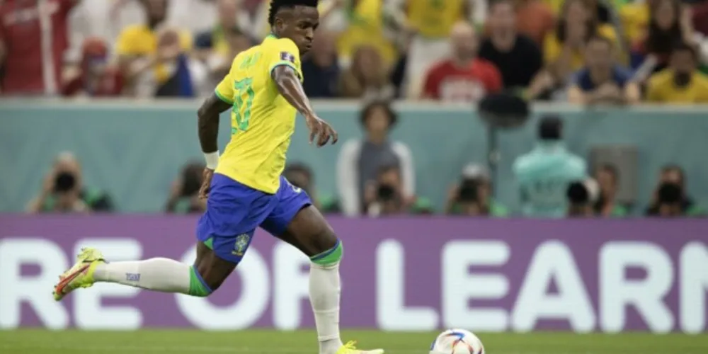 Vinícius Júnior é um dos atletas que pode trazer a vitória para o Brasil