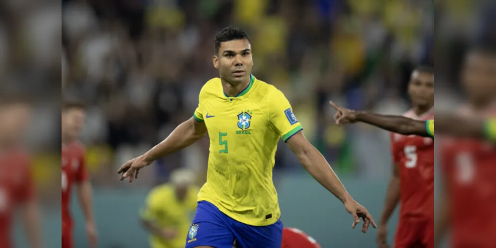 Casemiro foi o autor do gol que garantiu a vitória da Seleção Brasileira