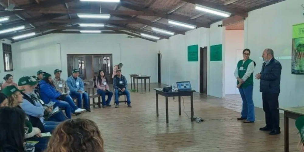 Aulas foram ministradas por técnicos do Serviço Nacional de Aprendizagem Rural (Senar)