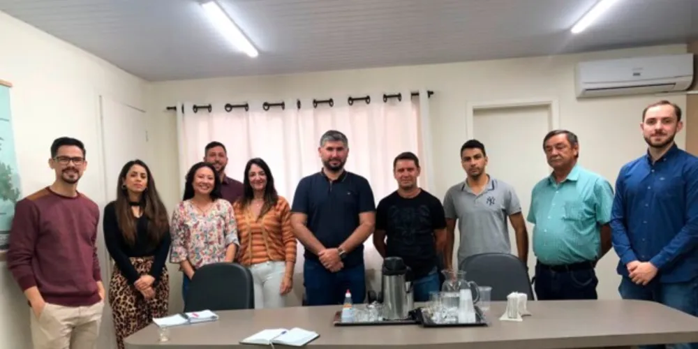 Prefeito Renan Romanichen esteve reunido com membros do Consórcio Intermunicipal Vale do Rio Jordão