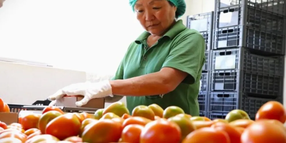 Tomate ficou 51,94% mais caro. Item com a maior queda foi o leite (13,78%