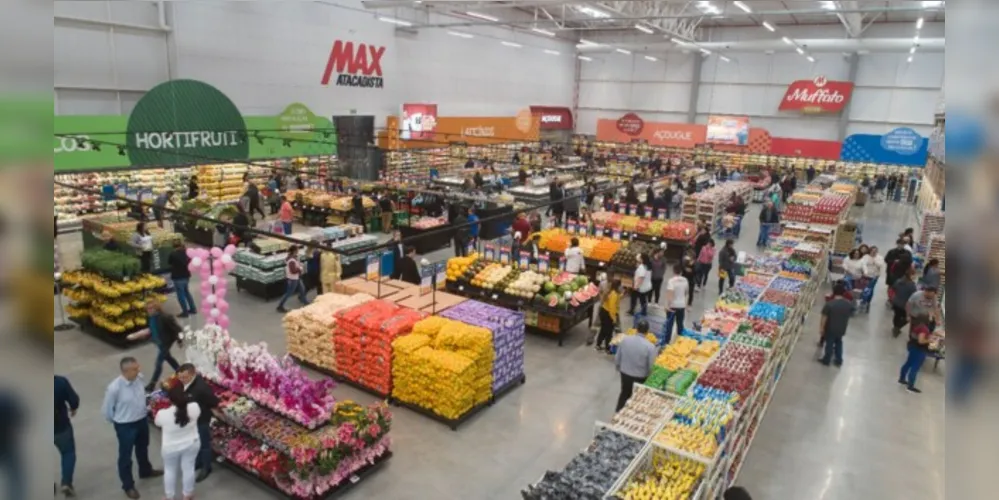 Vendas dos supermercados cresceram em agosto e mantêm-se em alta no acumulado do ano