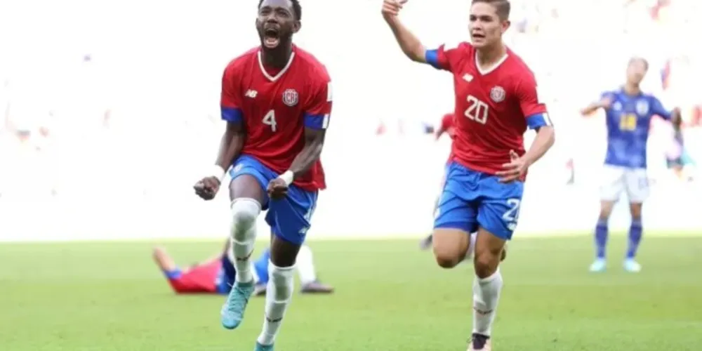 Keysher Fuller fez o gol que garantiu a vitória da Costa Rica contra o Japão