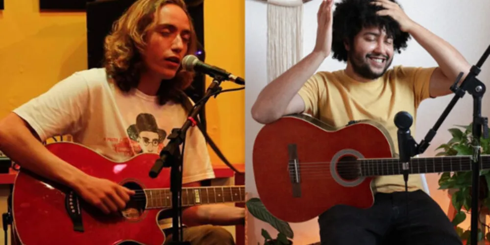 Canção descreve a paixão à primeira vista, misturando elementos do indie, pop e MPB