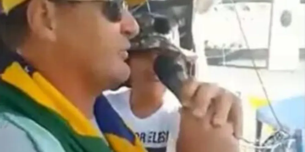 Apoiador de Bolsonaro pede participação de atiradores em protesto contra Lula