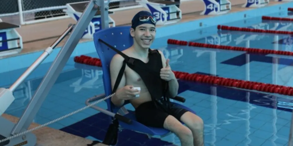 Durante as terças-feiras, das 14h às 18h, serão realizadas atividades da Paranatação, projeto que atenderá paratletas de diversas modalidades do município