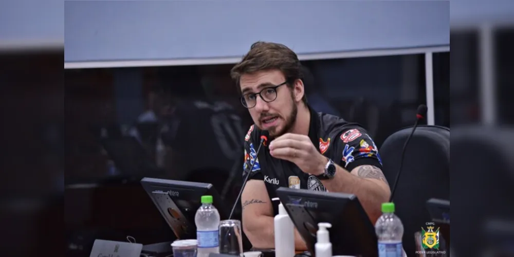 Geraldo Stocco, vereador de Ponta Grossa e relator da CPI da Saúde.