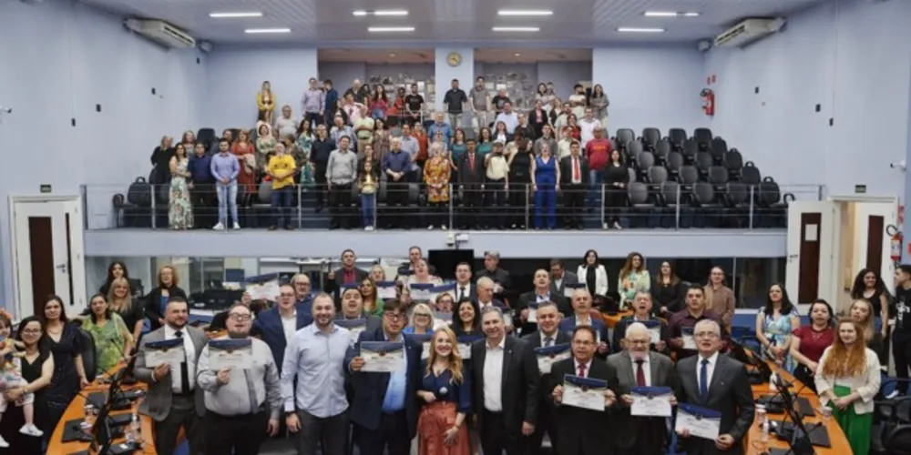Homenagem pastores evangélicos.