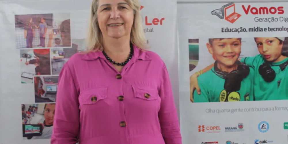 Educadora falou da inovação na 'dobradinha' com o Vamos Ler