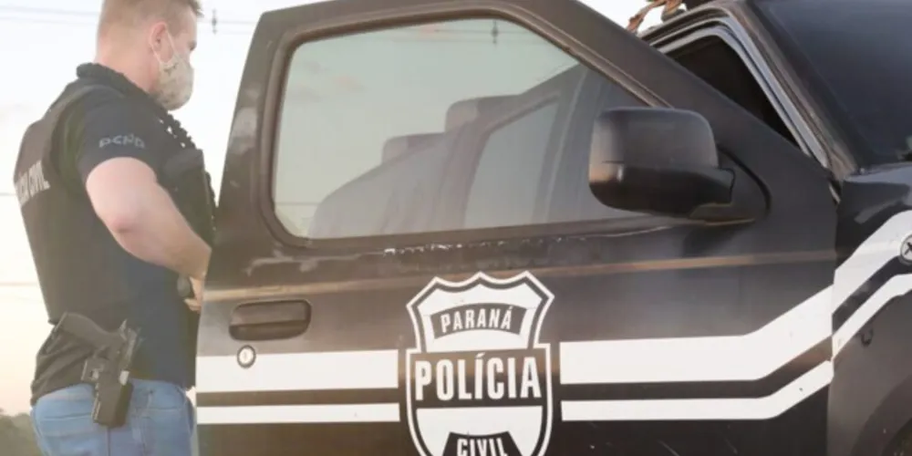 Agentes prenderam suspeito na tarde do último domingo (16), na cidade de Castro