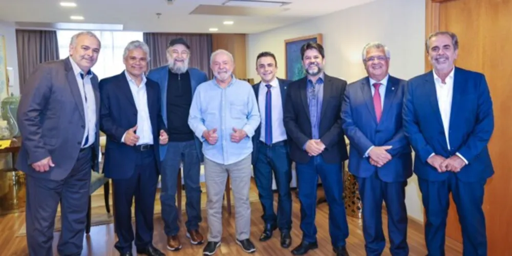 O encontro entre Aliel Machado e o presidente eleito Lula aconteceu na última quinta-feira (8)