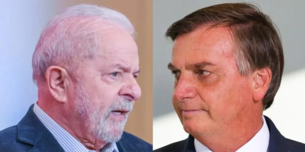 Lula e Bolsonaro disputam o 2º turno da eleição.