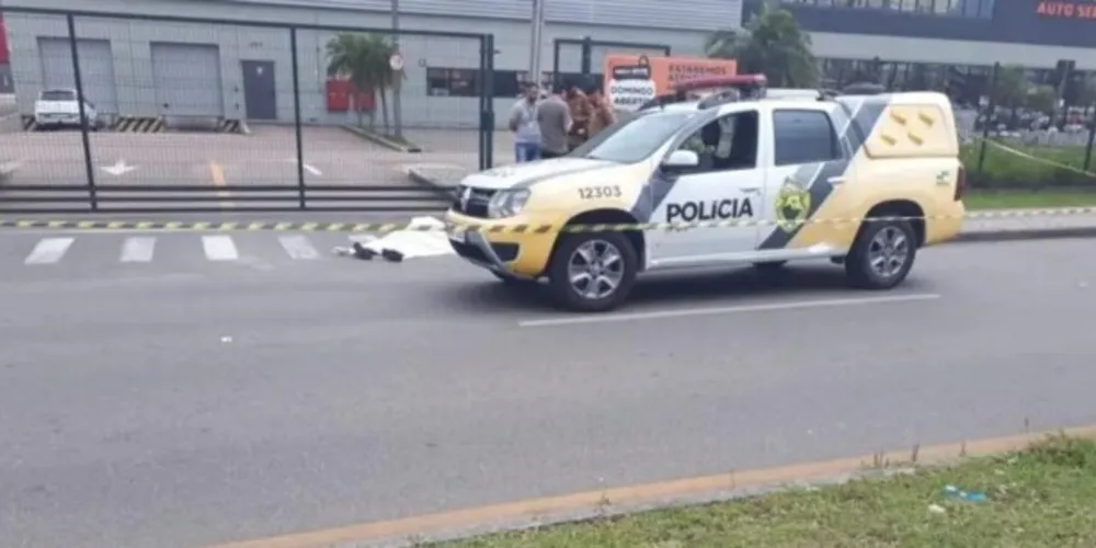 Situação aconteceu na rua João Leopoldo Jacomel, em Pinhais