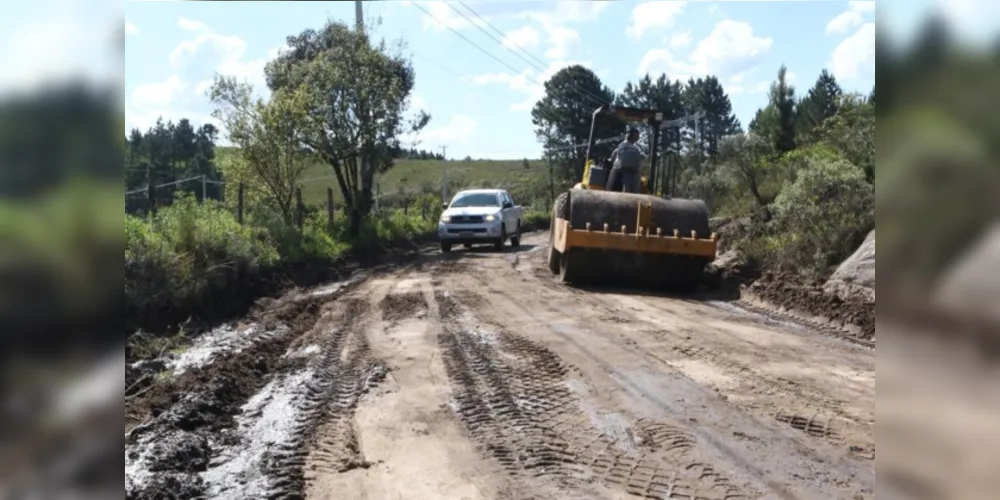 Previsão é recuperar quase 90 km nas vias vicinais nas próximas semanas