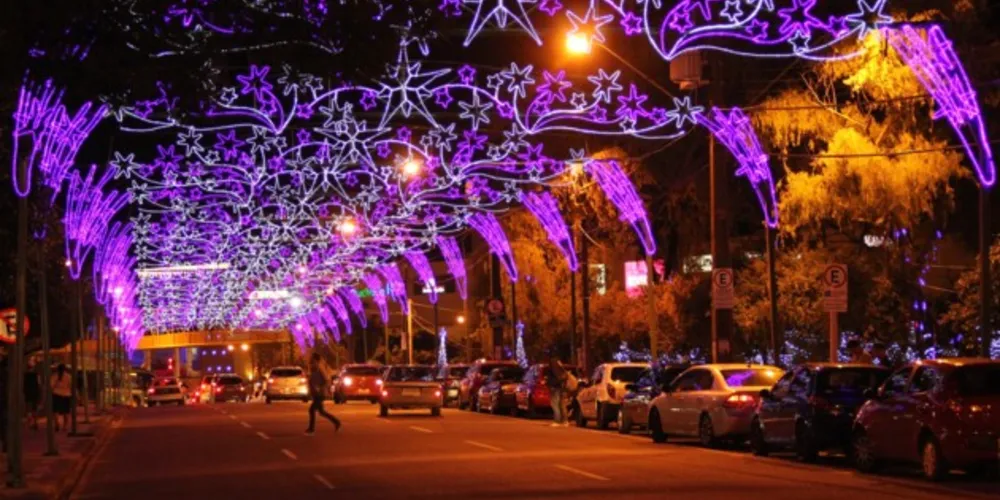 Decorações natalinas também estão incluídas nos investimentos do Poder Executivo Municipal