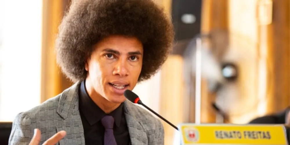 Renato Freitas (PT), vereador e deputado estadual.