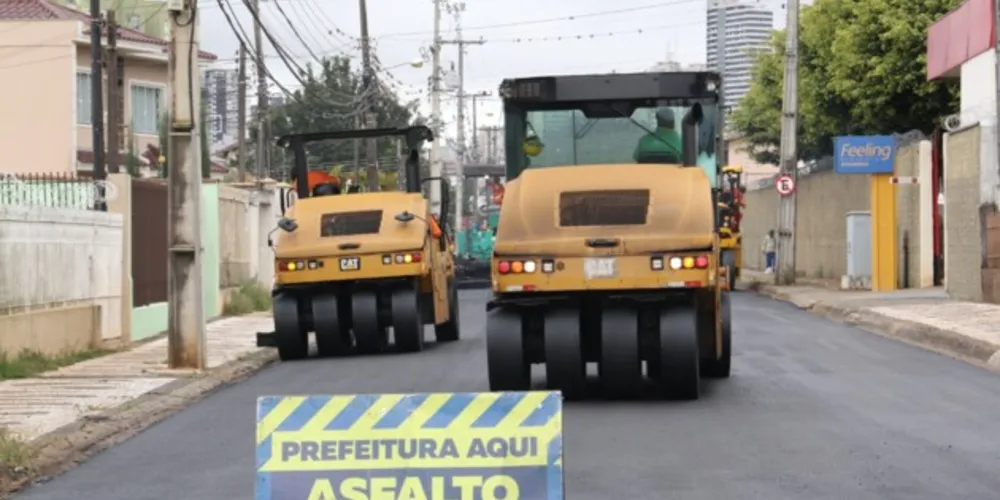 Próxima via a receber o recapeamento será a Avenida Visconde de Sinimbu