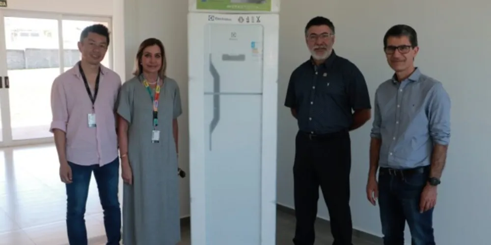 Edmar Miyoshi, Fabiana Mansani, Jorci Pires e Ivo Demiate