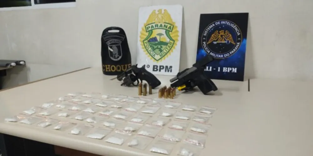 Objetos foram encaminhados à 13ª Subdivisão Policial (13ª S.D.P.) de Ponta Grossa