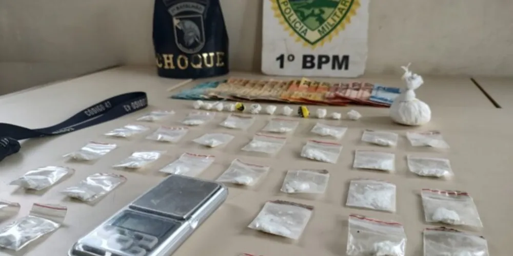 Objetos localizados foram encaminhados à 13ª Subdivisão Policial de Ponta Grossa