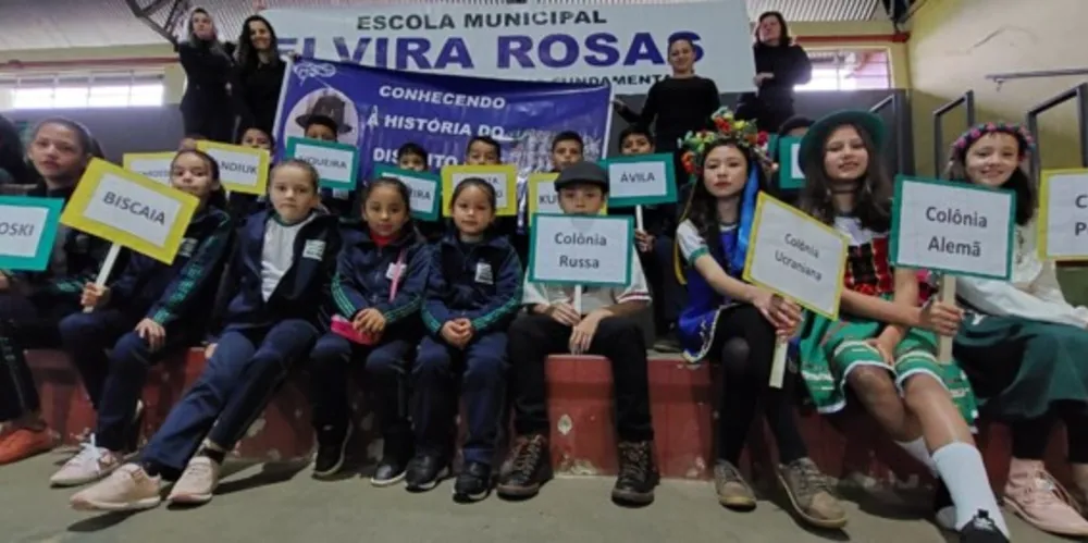 Ação no Desfile Cívico foi um dos momentos marcantes do trabalho