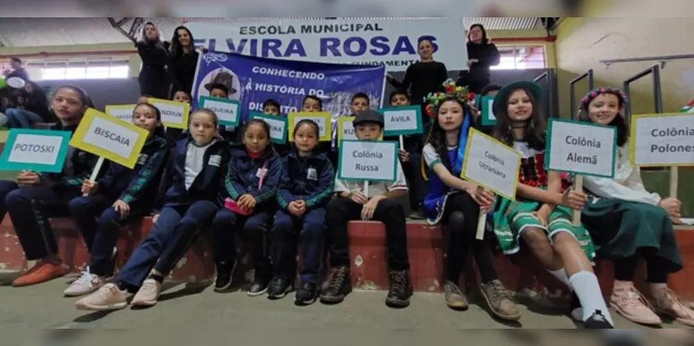 Ação no Desfile Cívico foi um dos momentos marcantes do trabalho