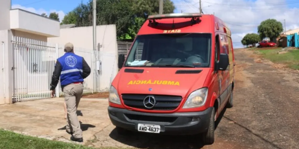 Homem de 45 anos foi agredido em frente a sua residência e precisou ser encaminhado para a UPA Sant'Ana