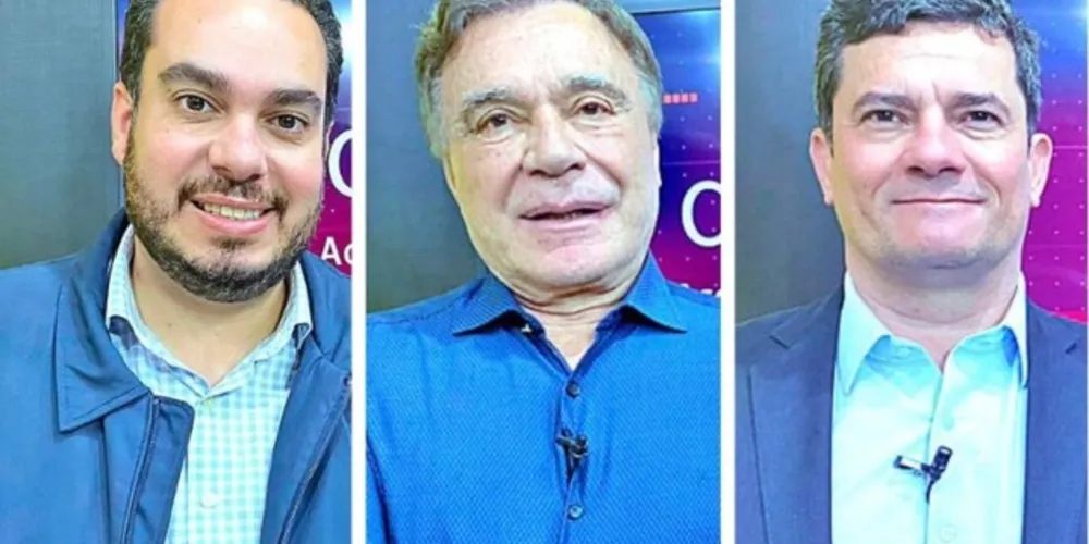 Moro lidera no Paraná e Alvaro Dias é terceiro. Paulo Martins aparece em segundo