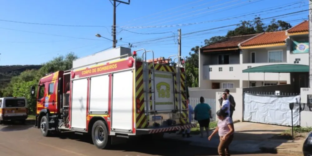 Incêndio na Rua Bernardino de Campos.