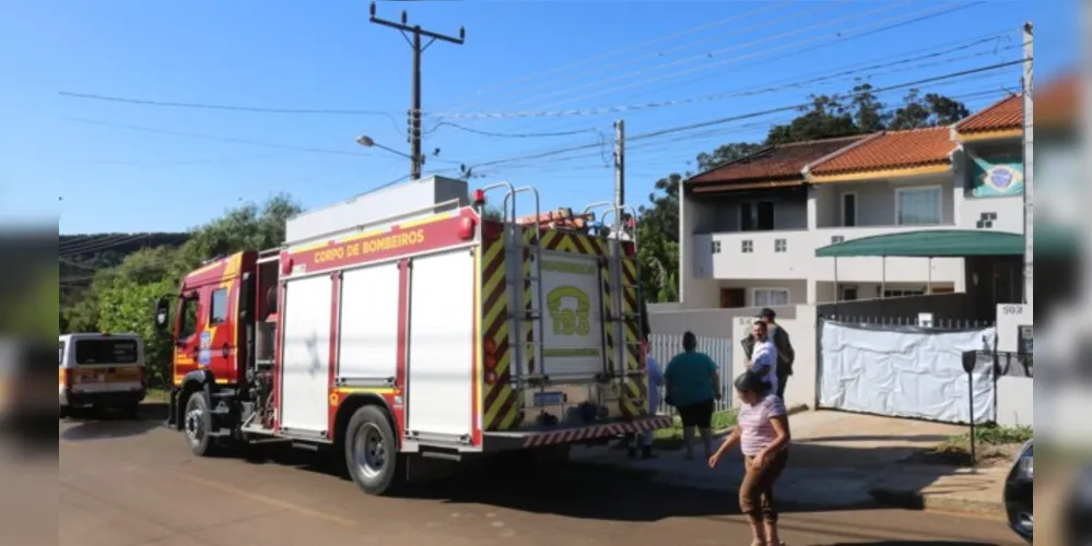 Incêndio na Rua Bernardino de Campos.