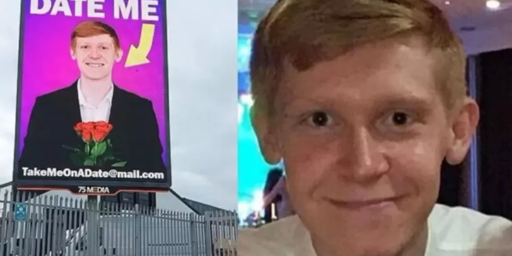 O morador de Leeds, na Inglaterra, não teve sorte com os métodos convencionais de encontrar uma companheira