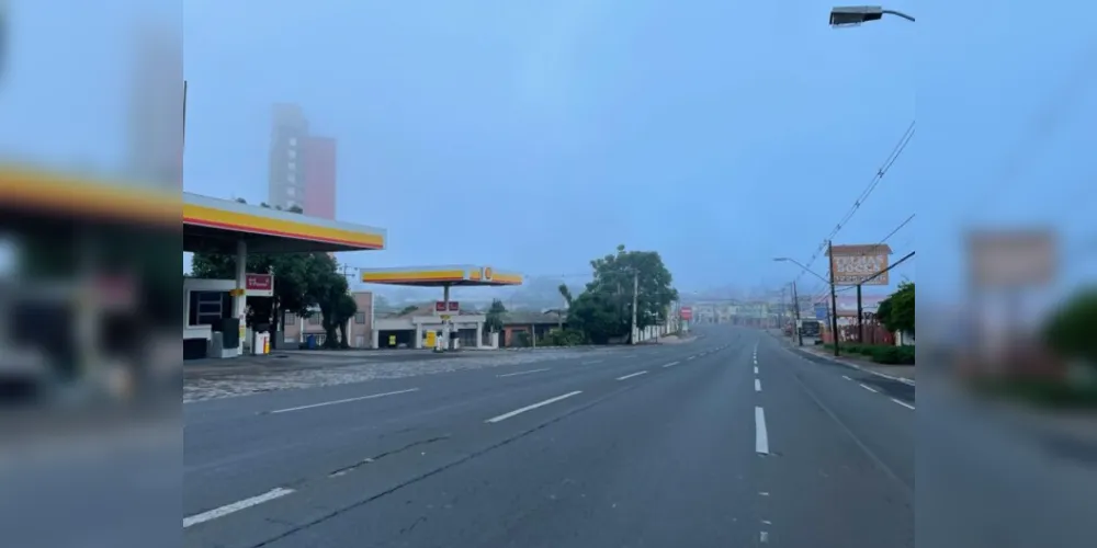 Serviços de reparação ocorrem na avenida Visconde de Mauá