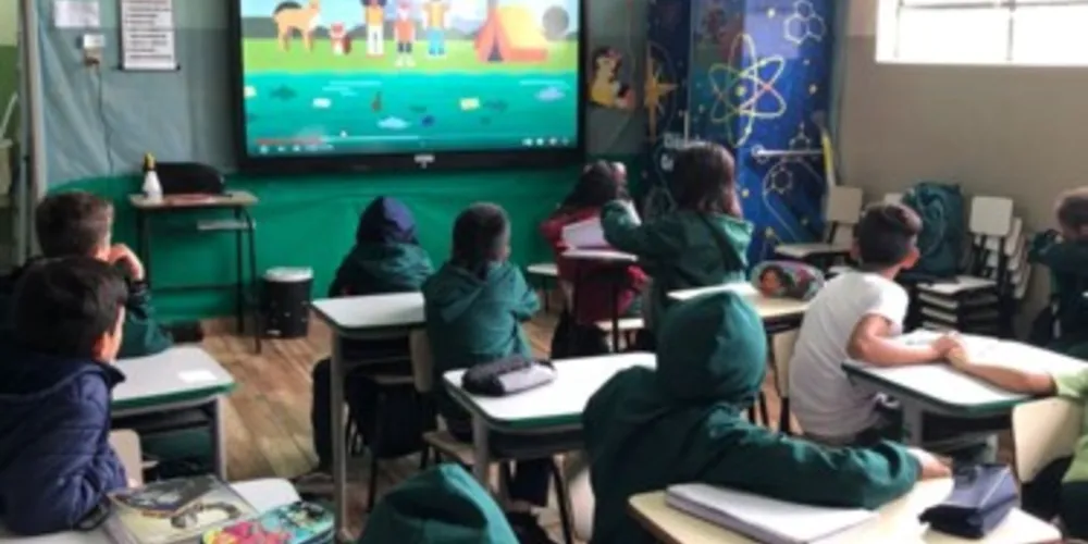 Trabalho rendeu ótimas experiências aos alunos em sala de aula