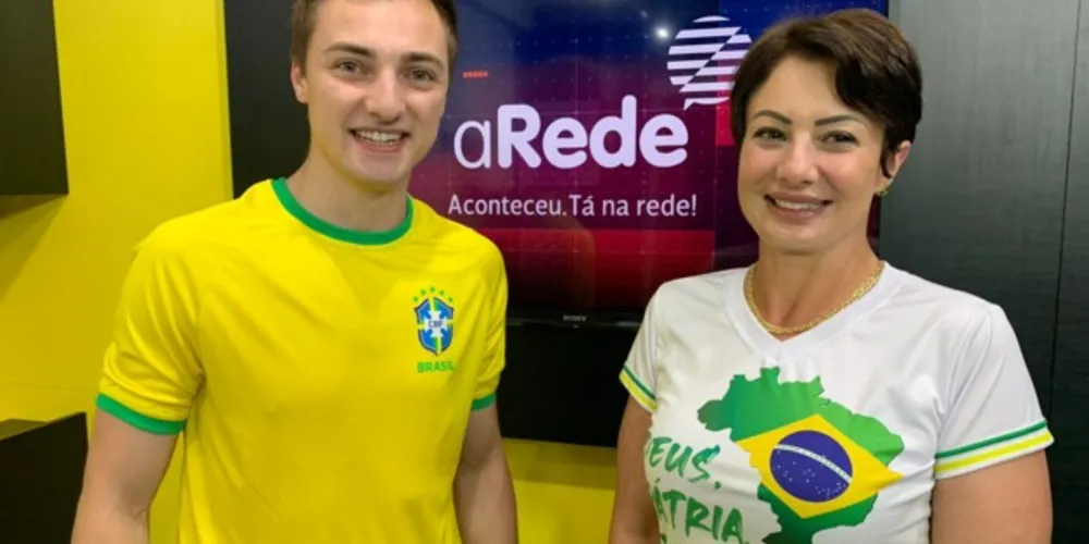 Ricardo Zampieri (PTB) e Keyla Ávila (PP) são duas das principais lideranças da base de apoio a Jair Bolsonaro (PL) em Ponta Grossa