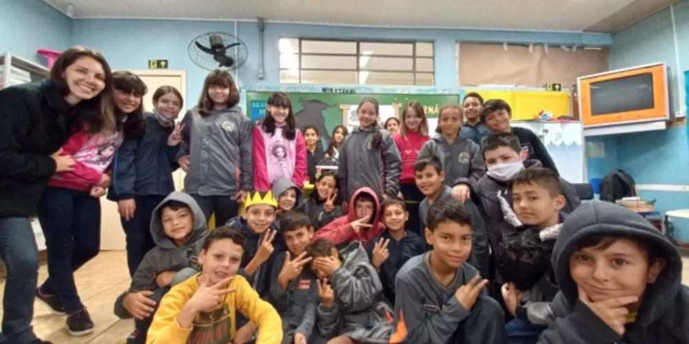 Proposta teve ampla adesão (e imaginação) por parte da turma