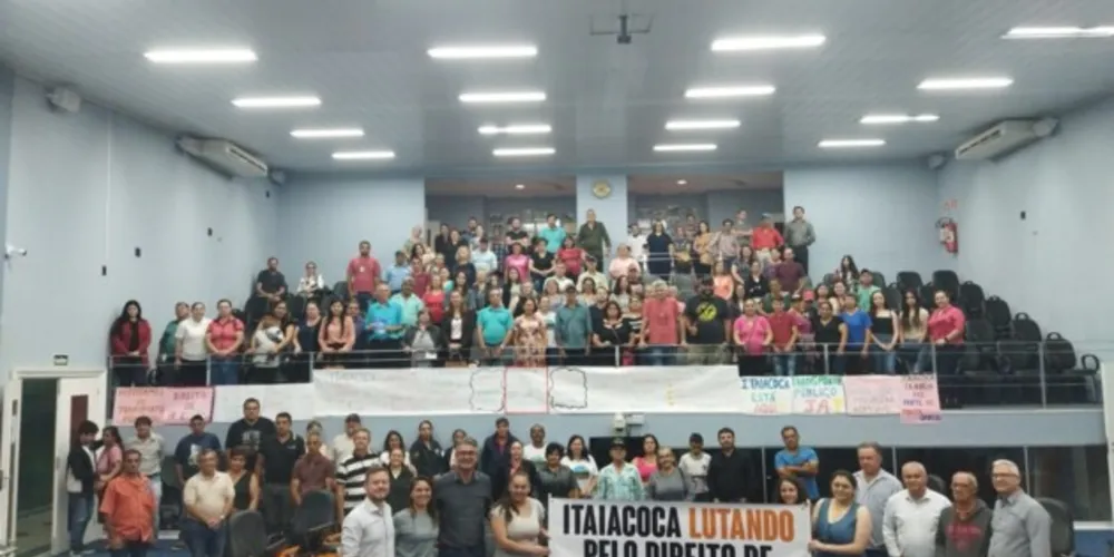 A audiência pública aconteceu na Câmara Municipal de Ponta Grossa.