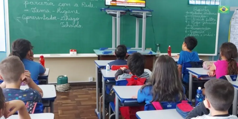 Educandos puderam interagir e dar suas opiniões acerca da temática