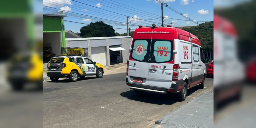 O caso, registrado na rua Jaboticabeira, mobilizou equipes da Polícia Militar (PM) e do Samu