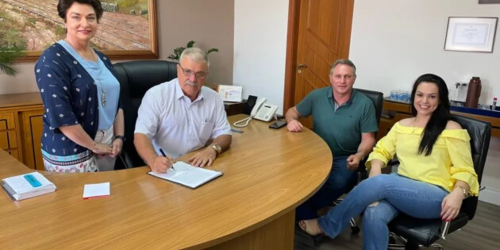 Lideranças locais participaram da solenidade de transmissão de cargo