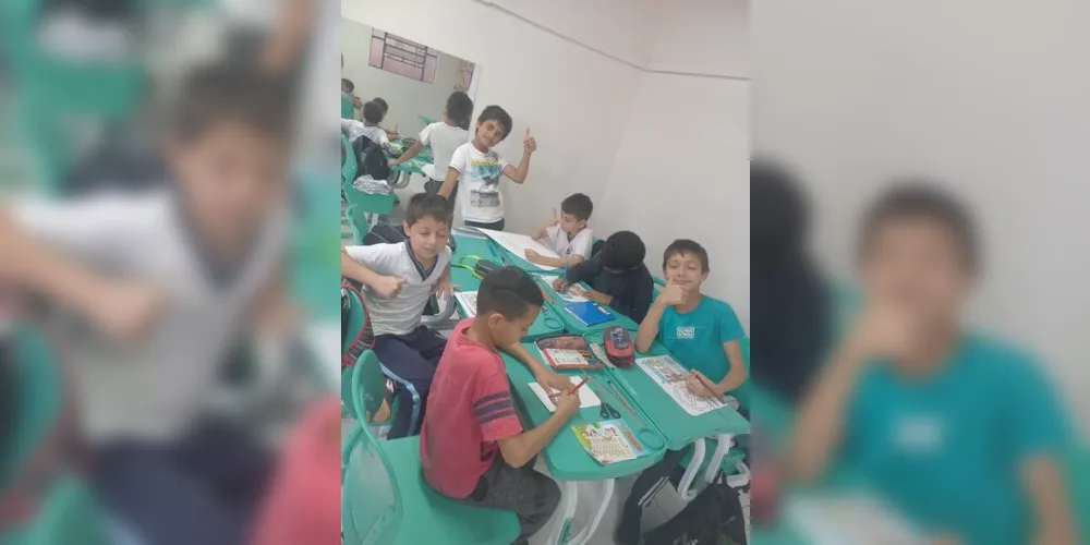 Foram desenvolvidas também atividades para trabalhar o senso crítico no momento de escolher produtos alimentares saudáveis