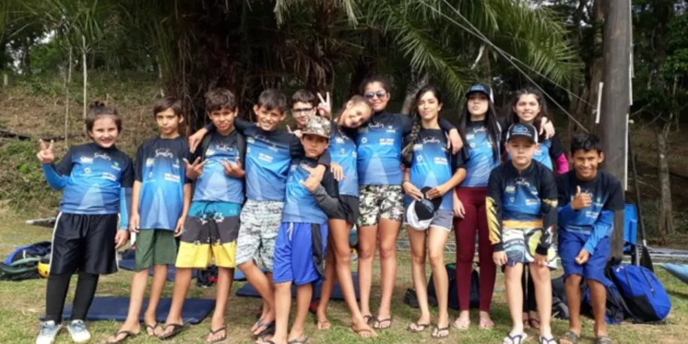 Imagem ilustrativa da imagem Tibagi conquista 8 medalhas em evento de canoagem