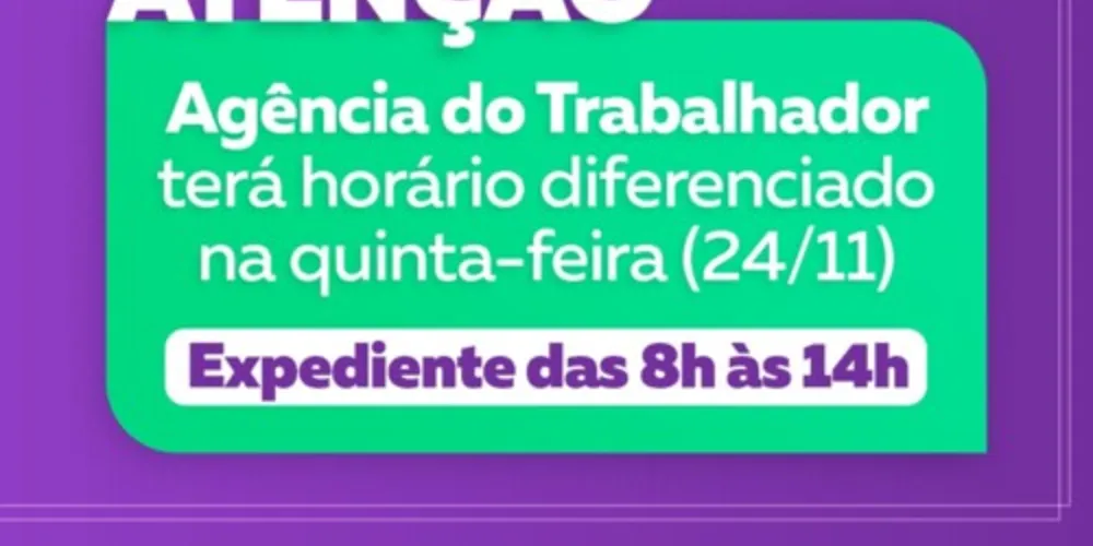 Se preferir você pode conferir as vagas disponíveis no aplicativo 'Sine Fácil', ou no site empregabrasil.mte.gov.br.